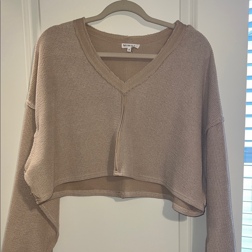 Lane 201 Cropped long Sleeve